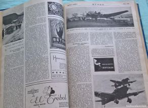 Militaria: 13 Revistas Mundo encuadernadas , 1945 Militar,Politica II Guerra Mundial,,fotos,mapas,graficos.